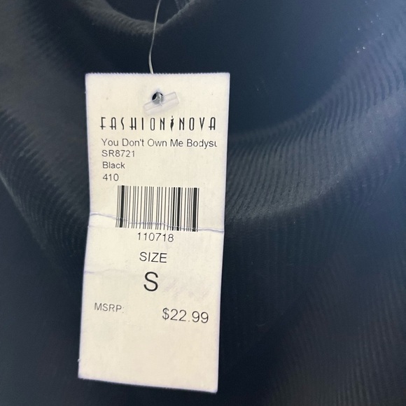 Fashion Nova You Don’t Own Me Bodysuit - Picture 3 of 7